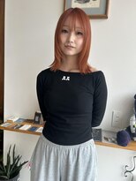 イット(it.)&nbsp;【yuna】summer orange レイヤーカット