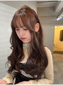 韓国ヘア♪ブリーチなしでできる！やわらかブラウンベージュ