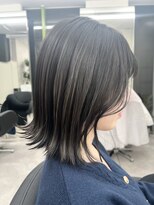 アルドーレフィエロ シンサイバシ(Ardore fiero shinsaibashi) コントラスト極ハイライト☆アッシュブラック☆20代30代40代