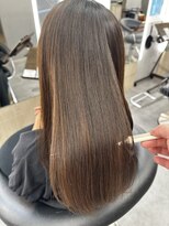 フリーラ 表参道(freera)&nbsp;髪質改善サラサラプレミアム大人ガーリー韓国ミディアムAライン