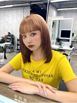 リミットバイアフィナー 大宮店(limit by Afinar) ザクザク顔周りレイヤー×ルーツカラー