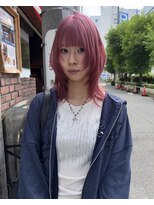 シイ(SIE)&nbsp;くすみpink×ミディアムレイヤー☆☆