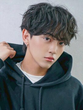 アグ ヘアー キト 新下関店(Agu hair quito) 《Agu hair》ニュアンスマッシュ【numberA.×BLEACHi】マット