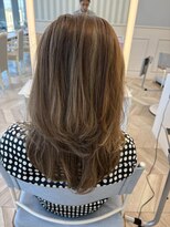 ヘアーアンドメイク ニューヨークニューヨーク 姫路店(Hair&Make NYNY) ハイライト入りベージュ