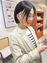 プフ 伏見(puf)&nbsp;[puf 伏見/丸の内/栄/名古屋]インナーカラーレイヤーボブ★鳥山