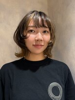 マーノプラス(mano+)&nbsp;ポイントデザインカラー/藤沢/ブリーチ/ウルフカット/レイヤー