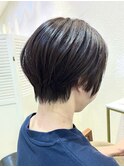 丸みマッシュショート