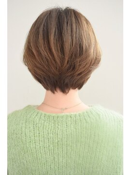 柔らかショートボブ