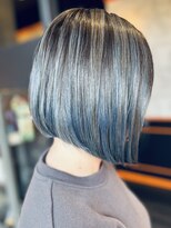 アグ ヘアー フォーキー 焼津店(Agu hair Forky)&nbsp;ブルーandブラック　バレイヤージュ