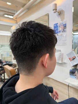 ヘアーメイク ニューヨーク 千駄木店(Hair Make NEWYORK) ハンサム刈上げスタイル