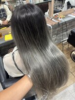 ラピス 横浜(Lapis)&nbsp;Hバレイヤージュレイヤーカットハイライトブリーチカラー