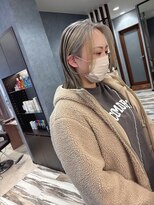ヘアメイク アース 秋田仁井田店(HAIR & MAKE EARTH) デザインカラー