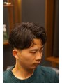 銀座 シノ 本店(shino) トレンドのコンマバング。清潔感とお洒落を両立