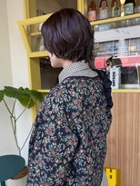 ヒントステーション(HINTSTATION)&nbsp;〈浅草 半個室〉レイヤーボブ×無造作パーマ