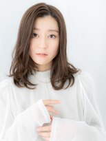 ドクターズ サロン ラブ(Dr's Salon LAB)&nbsp;艶感ストレート大人美人ココアブラウンセミディm古河20代30代