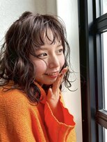 ダブル(DOUBLE)&nbsp;ラフに決まるウェーブボブ