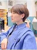 ナチュラルショート/ショートボブ/顔周り/立川/20代30代40代50代