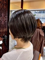 ヘアリゾート粋 ティガ 池袋店(tiga)&nbsp;大人ショート/黒髪ショート