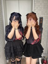 コルツー(CoL2)&nbsp;ハーフツイン/横浜ヘアメ/お揃いヘアメ