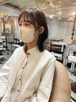 アトリエフィール&nbsp;藤村　ミディアムレイヤーボブ