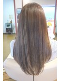 ≪truth≫メッシュ入りグレージュグラデーション