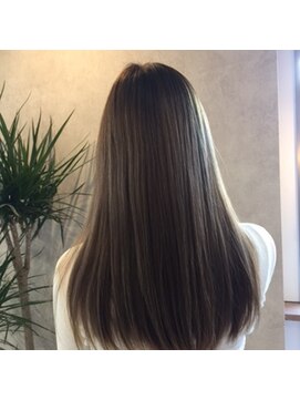 ヘアーサロン リアン(hair salon Lian) 巻いても可愛い ハイパーグレージュカラー