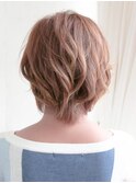 ひし形ショートのバックスタイル美人☆relian青山