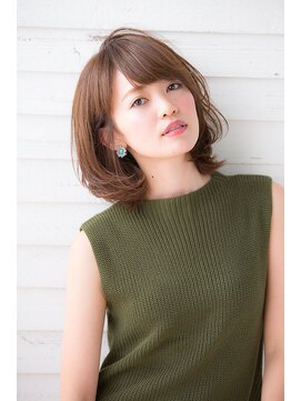 ガーデントウキョウ(GARDEN Tokyo) 【GARDEN KOMAKI】ひし形大人ボブグレージュカラー