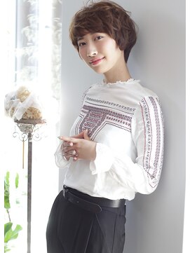 ロミー 本厚木(ROMMY.) マッシュヘア　セシルカット　ココアブラウン