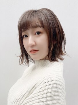 マッシュ(MASHU) 無造作ハネさせボブ◎20代30代40代50代［広島/髪質改善/track］