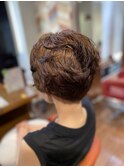 柔らかショートパーマ