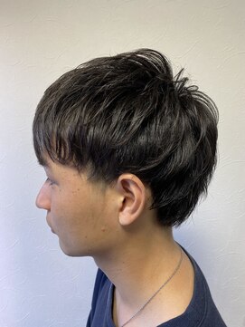 ファン(fun) カット シークレットパーマ