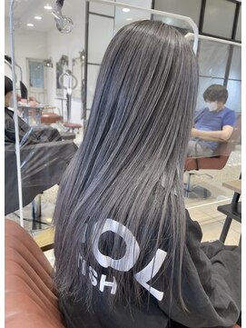 クアトログランシュ ひたちなか店(QUATRO×GranCieux) シルバー/ エアタッチバレイヤージュ！