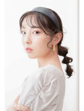 ノノリリ(NONORIRI) 大人可愛いナチュラルシースルーバングヘアバンオニオンヘアー