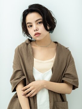 オレロ 国立(olelo) 大人ガーリー/似合わせカット/リバースセンターパート/国立