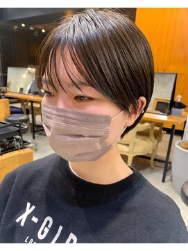 グリーン 表参道(green) 【KANA】コンパクトショート/シースルーバング