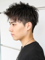 クロト 福岡本店(KUROT)&nbsp;ツーブロック一周刈り上げアップバング