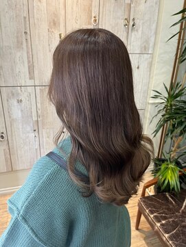 サンタフェ 岡崎店(Santa'Fe) 艶髪アッシュベージュ◇