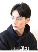 【 I. 】刈り上げツーブロックアップバング短髪黒髪 川口