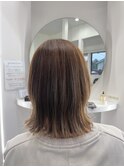 切りっぱなしボブ