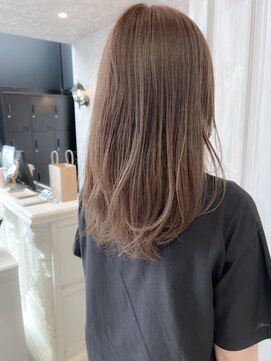 キャアリー(Caary) 福山市イルミナカラー人気caary大人かわいいとろみベージュ