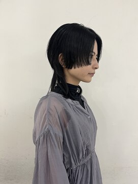 エンドリンク(endlink) 黒センターパートクラゲヘア