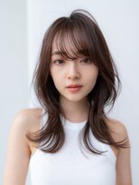 イルハバナ 渋谷(ill HAVANA) 小顔カット 顔周り似合わせレイヤーカット 大人ヘア