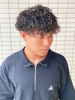 スウェル 船橋店(Swell)&nbsp;ハイライト/マッシュパーマ/ウルフ/波巻き/メンズ