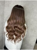 2種類MIXのグラーデションエクステ