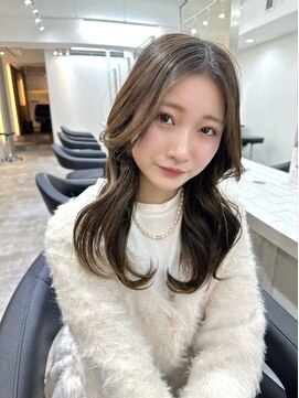 ヴィオットバイサロン(Viot by Salon) くびれレイヤー美髪ケアカラーエアリーロングピンクブラウン