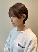 ショートスタイル/ショート/耳掛けショート/20代30代40代