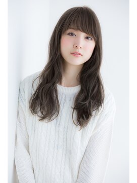 ラフ フロム ガーデン(Laf from GARDEN) 寺尾拓巳　大人かわいいダークアッシュロングウェーブ