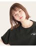 カット+透明感カラー+髪質改善トリートメント ￥8,000[新宿/新宿駅/ボブ]