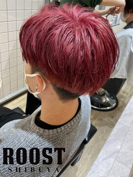 ルースト 渋谷店(ROOST) ワインレッドカラー